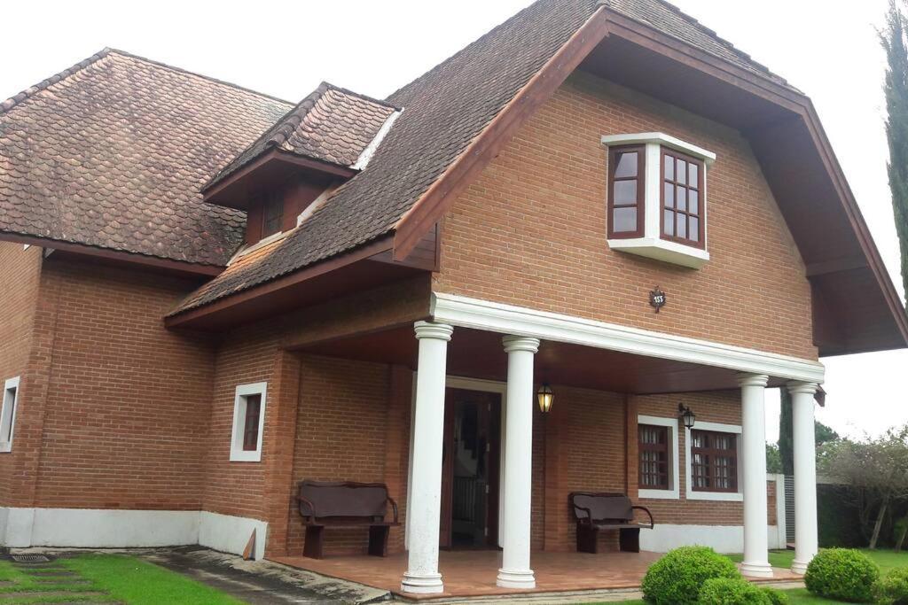 Casa E Vista Privilegiadas No Alto Do Capivari Campos do Jordão Exterior foto